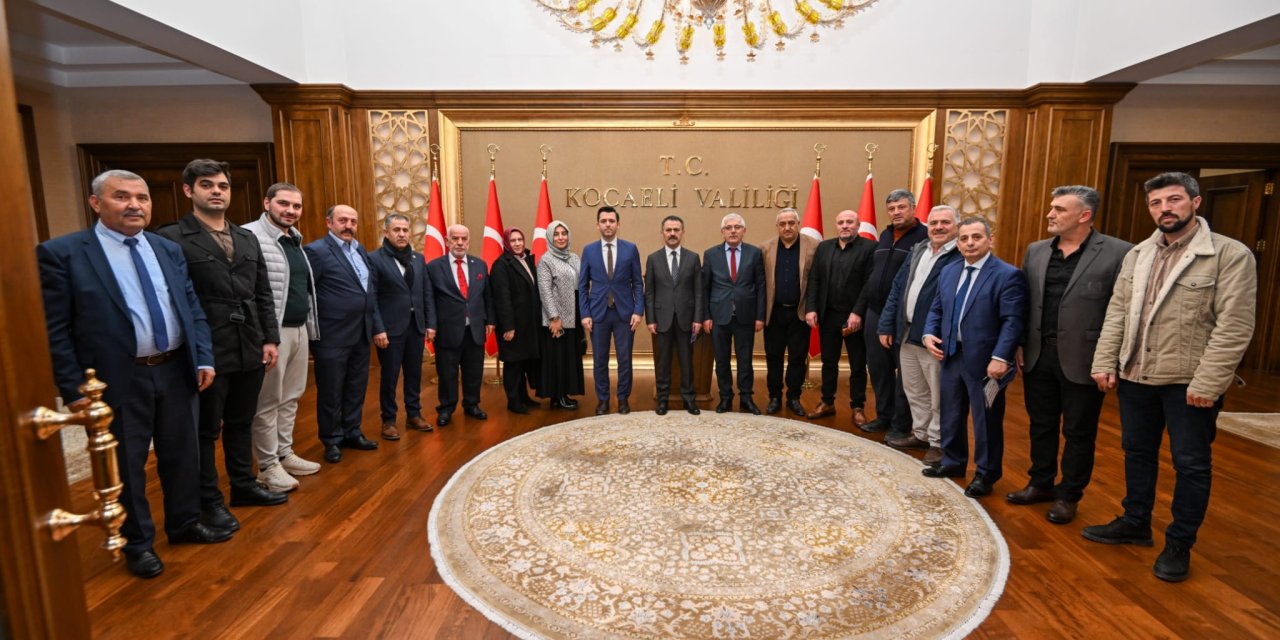 Gümüşhanelilerden Vali Aktaş’a Davet