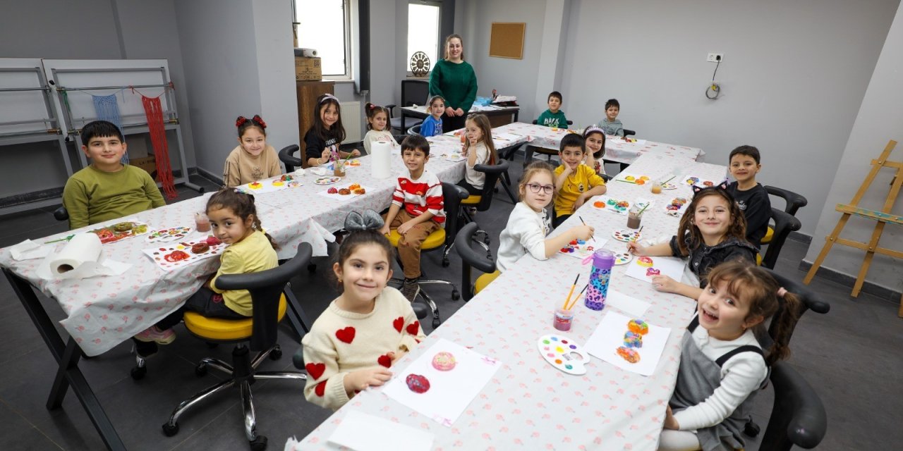 Öğrencilerden atölye çalışmaları