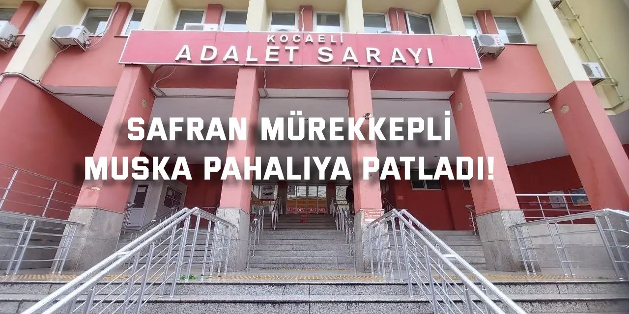 Safran mürekkepli  muska pahalıya patladı!