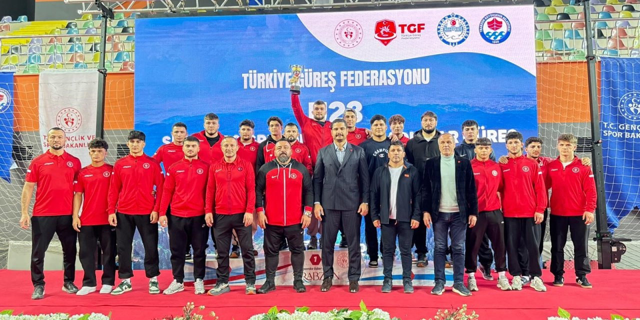 U23 Serbest Güreş Türkiye  Şampiyonası sona erdi