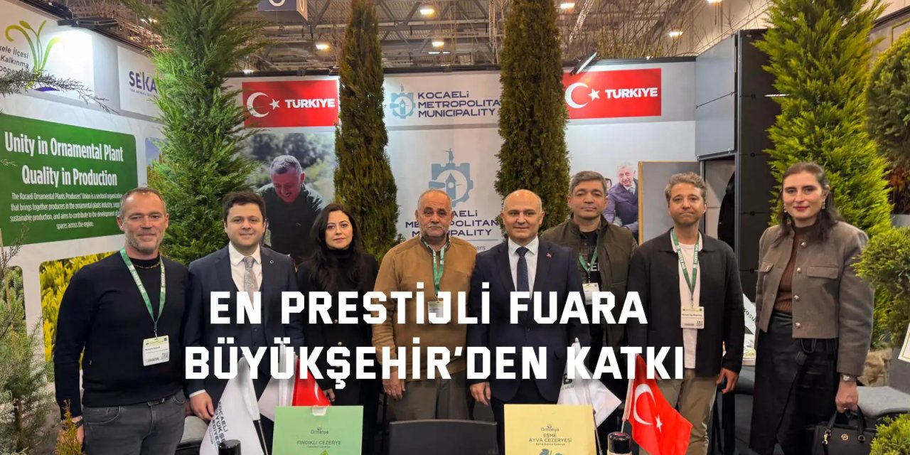 Kocaeli Büyükşehir, yine Türkiye’yi gururlandırdı