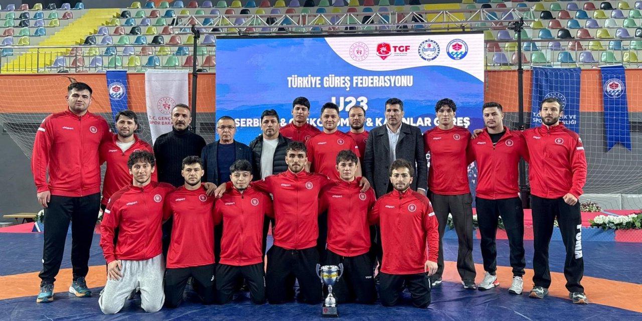 U23 Grekoromen Güreş Türkiye Şampiyonası sona erdi