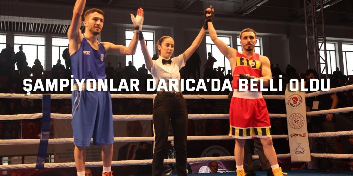 Şampiyonlar Darıca’da belli oldu