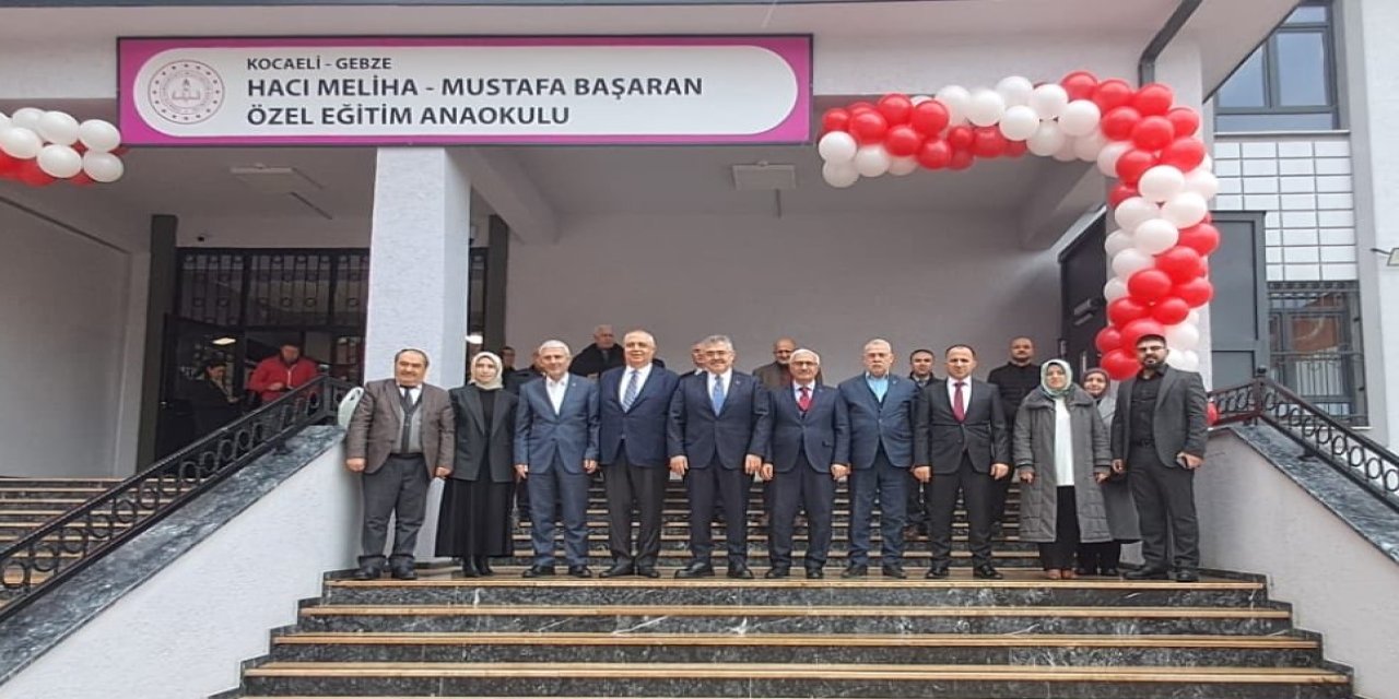 Hacı Meliha - Mustafa Başaran Özel Eğitim Anaokulu Açıldı