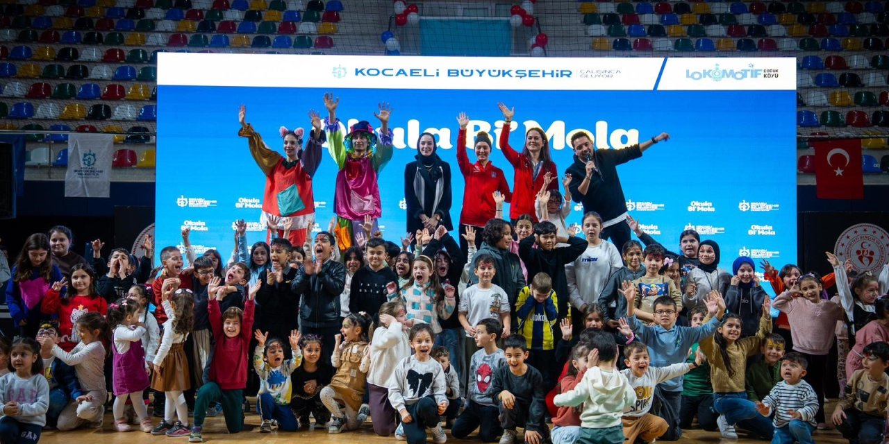 13 bin çocuk, “Okula Bi’ Mola’da” stres attı