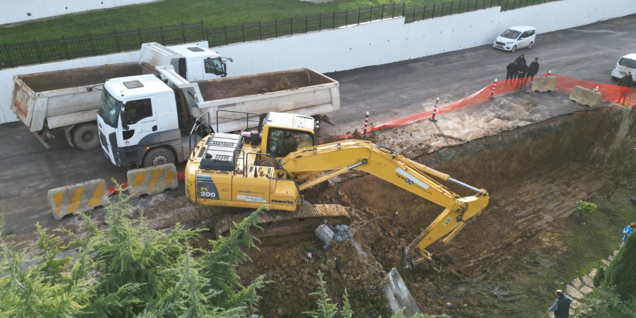 Tüysüzler’e yeni istinat duvarı