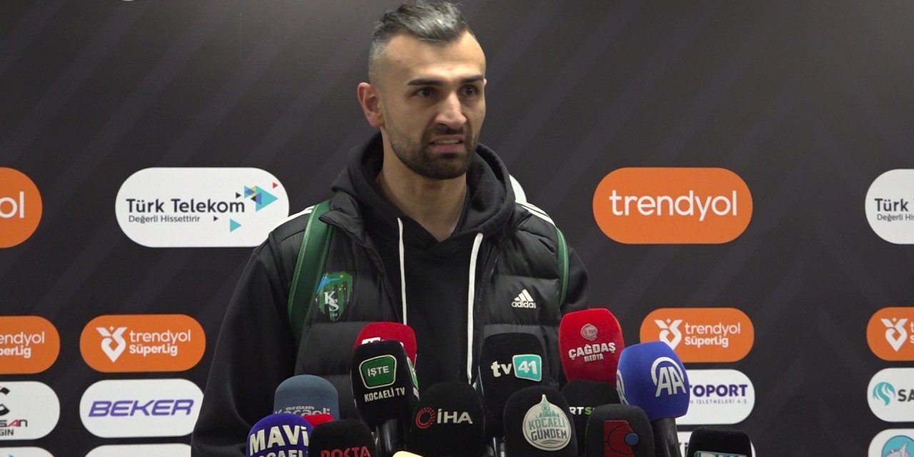 Serdar Dursun: "Normalde kazanmamız gereken maçı 1 puanla devam ettik"