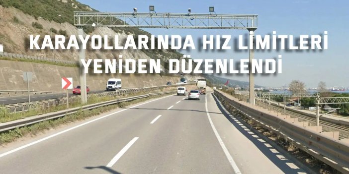D-100’ün iki noktasında hız sınırları değişiyor