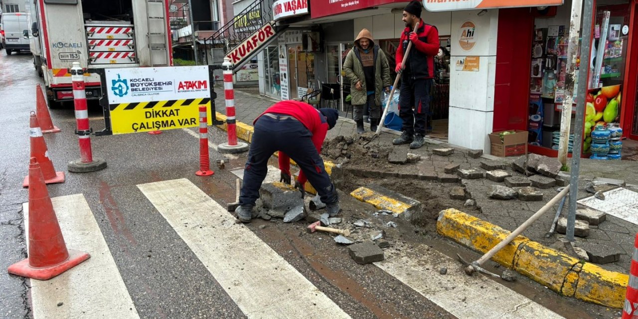 Engelli rampaları ile  özel bireyler daha rahat