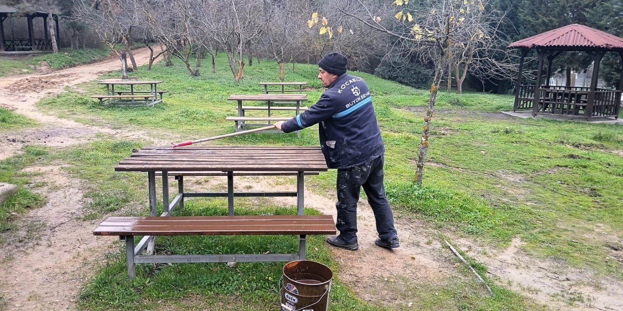 Gebze Gaziler Dağı Tabiat Parkı’na bakım