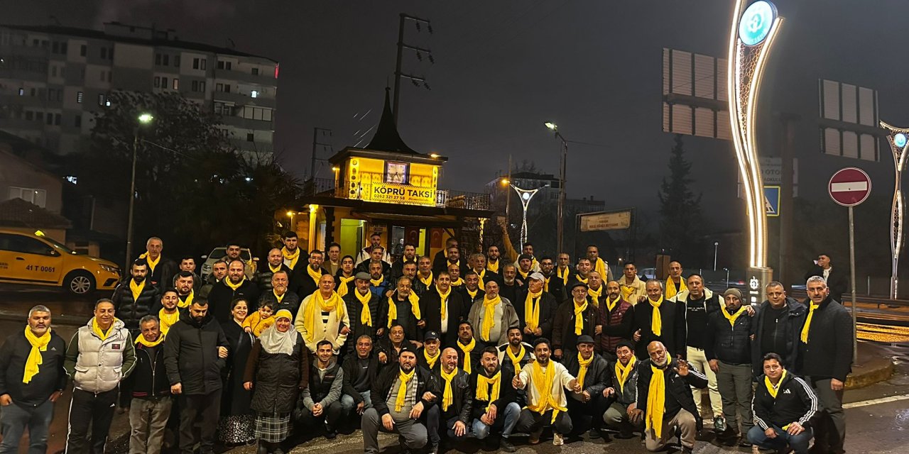 Kumsar pazarcı esnafıyla buluştu