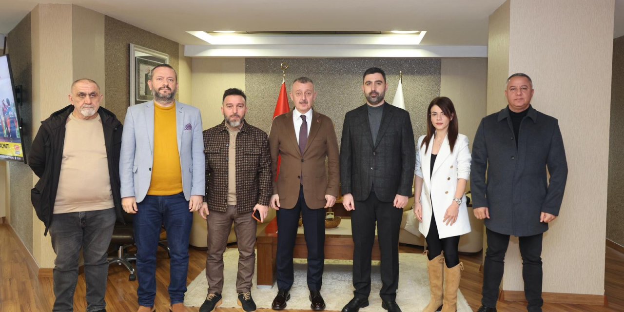 KOGACE yönetiminden Başkan Büyükakın’a ziyaret