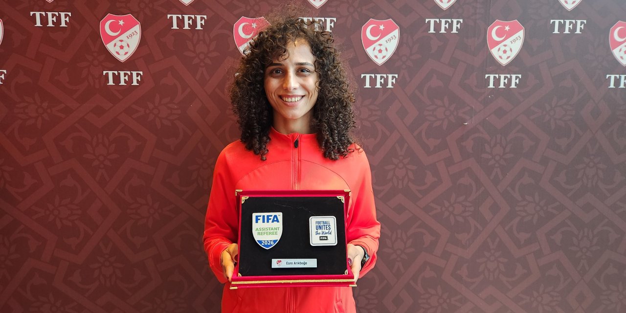 FIFA KOKARTLI YARDIMCI HAKEM ESRA ARIKBOĞA:  "Ülkemizi uluslararası arenada  en iyi şekilde temsil etmek istiyorum"