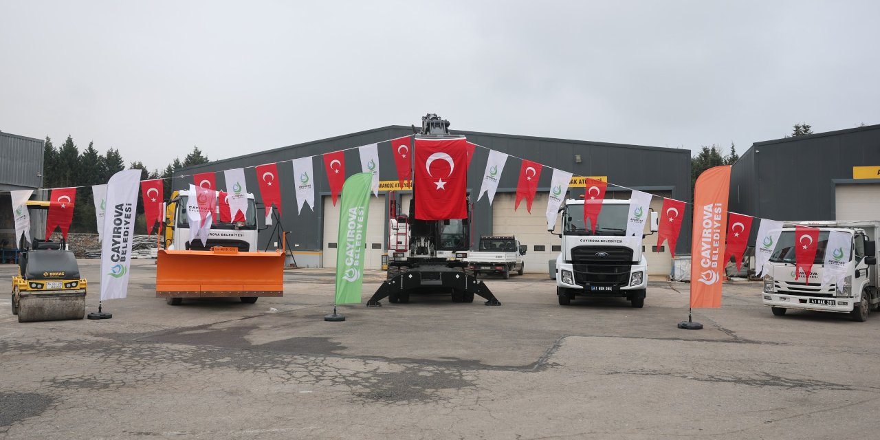 Çayırova Belediyesi Araç Filosuna 5 Yeni Takviye