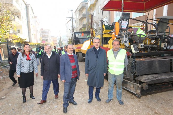 Köşker, Şehit Fahri Kır Caddesini denetledi