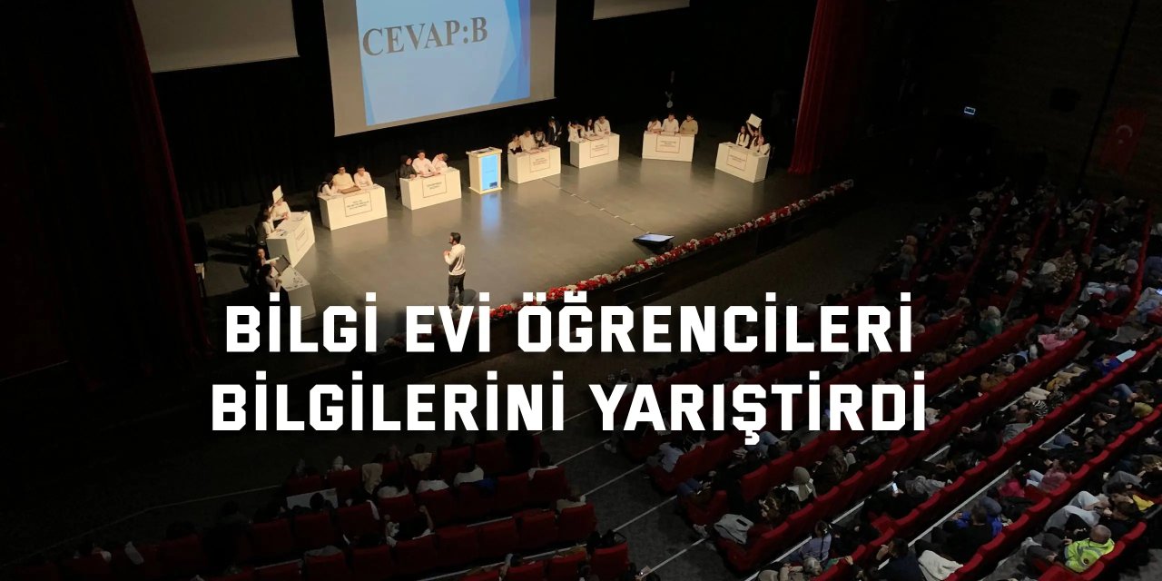 Çayırova’da bilgi evi öğrencileri, bilgilerini yarıştırdı