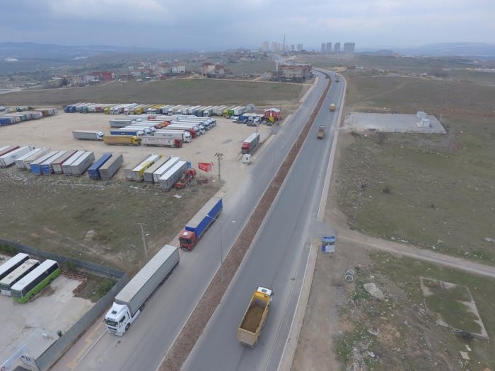 Kizarpınar yolu duble yol aldı