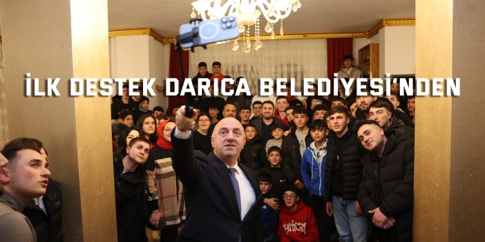 Üniversite yolculuğunda ilk destek Darıca Belediyesi’nden