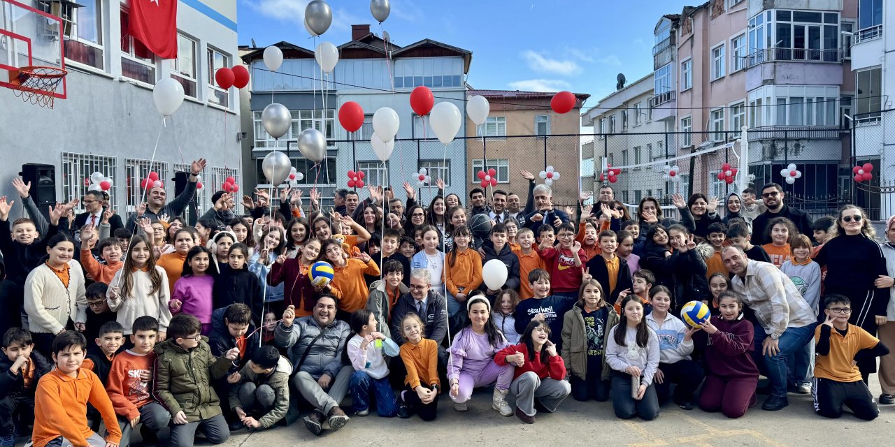 Ünye İnönü İlkokulu’na Anlamlı Destek