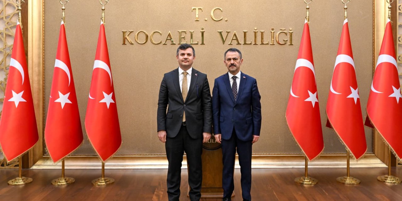 Cumhuriyet Başsavcı Vekili Recep Akbayır, Vali Aktaş'ı Ziyaret Etti