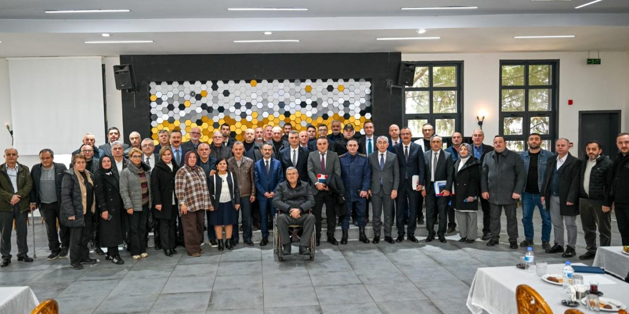 Gölcük Muhtarlar Toplantısı yapıldı