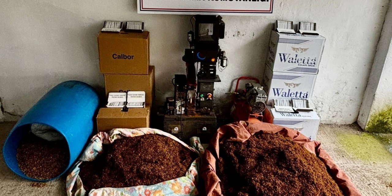 Kocaeli Jandarmadan 1,5 Milyon TL’lik kaçakçılık operasyonu