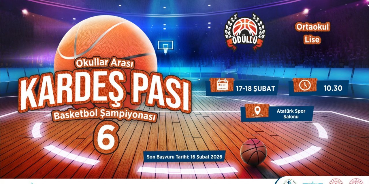Kardeş Pası Basketbol Şampiyonası başlıyor