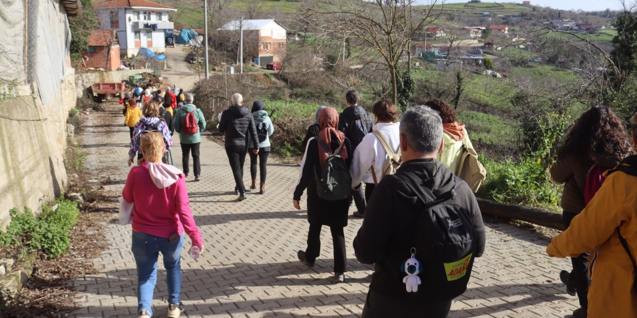 Bizim Köy Doğa Yürüyüşü bu ay Nebihoca’da gerçekleştirildi