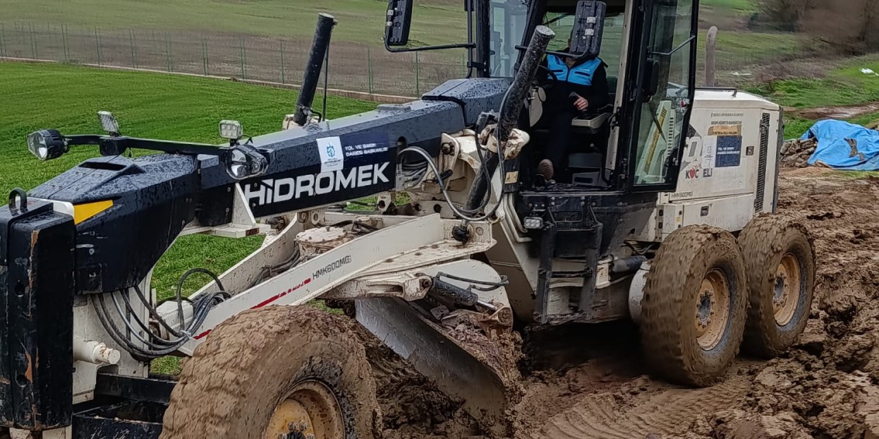 Derince Tahtalı Mahallesi’ne stabilize yol