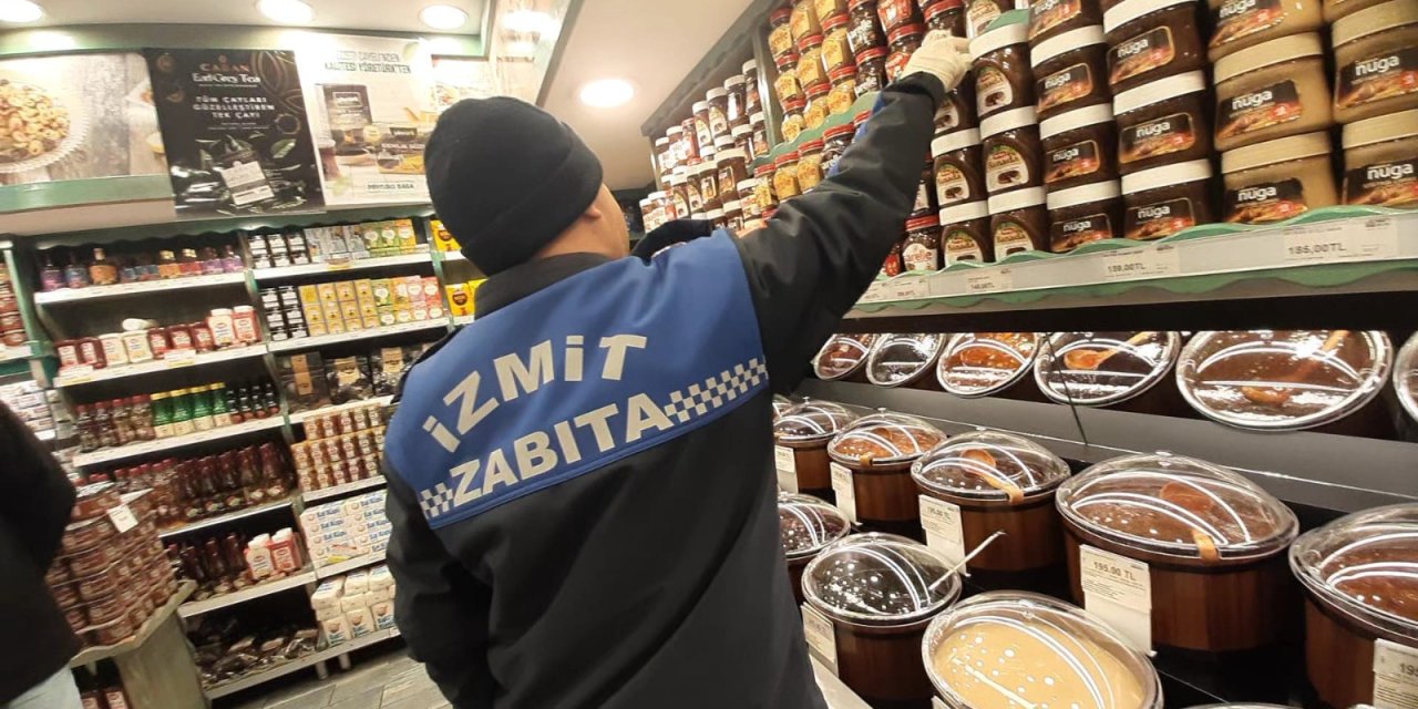 Zabıta ekiplerinden sıkı denetim