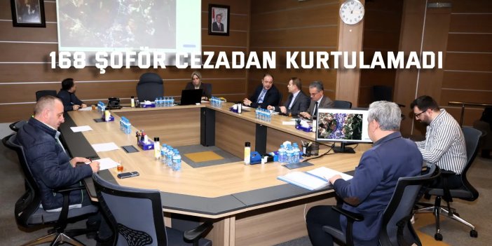 168 şoför cezadan kurtulamadı