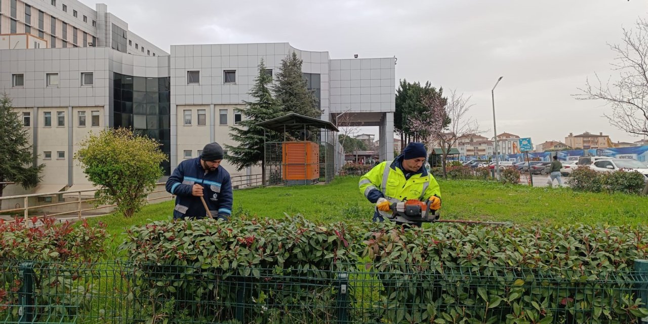 Hastane bahçeleri daha güzel