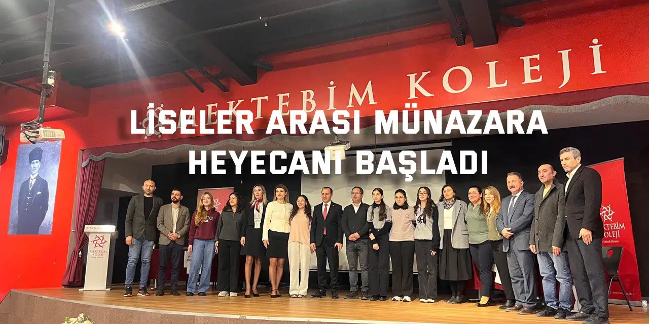 Liseler Arası Münazara Heyecanı Başladı