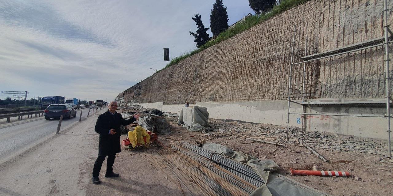 Gergerlioğlu: Bir istinat  duvarı nasıl 6 ayda bitmez?