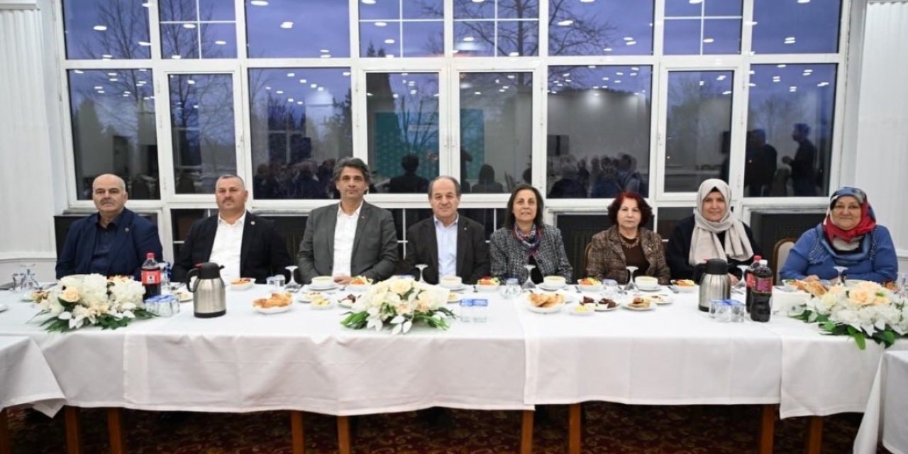Muhtarlarla İftar Sofrasında Buluştu