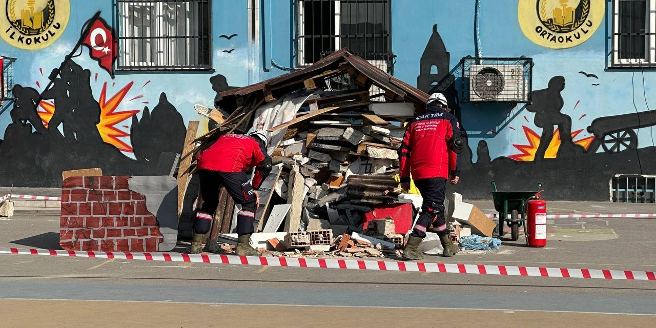 ÇAK-TİM'i tatbikat gerçekleştirdi