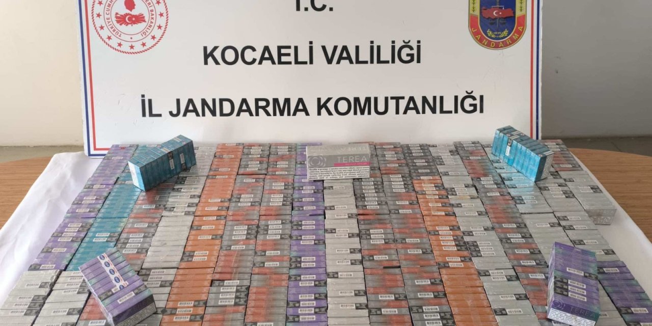 Kocaeli'de  850 Bin TL’lik Elektronik Sigara Tütünü Ele Geçirildi