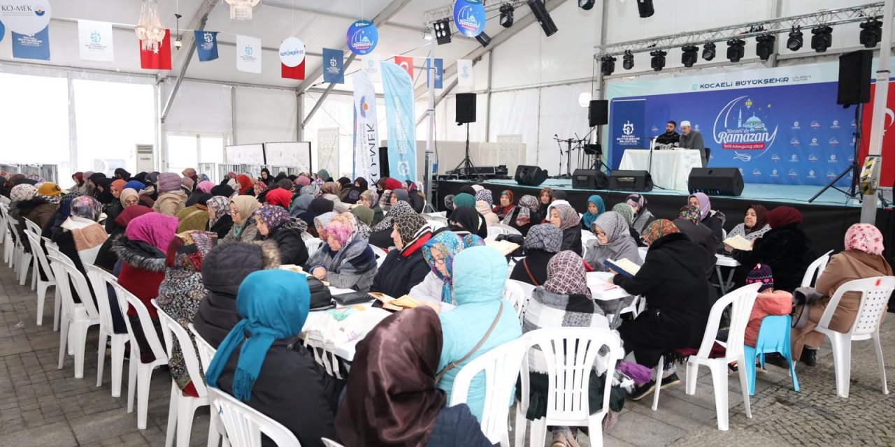 Gebze’de Ramazan ayı mukabele ile taçlanıyor