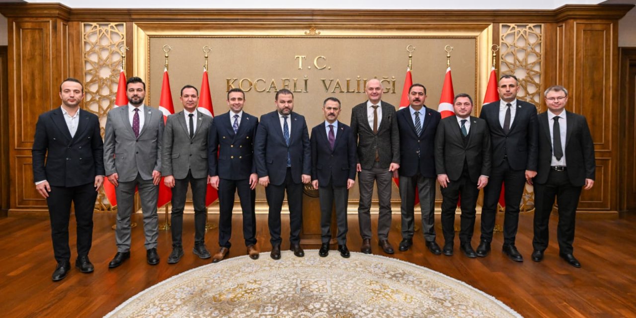 Hakemler Vali İlhami  Aktaş'ı Ziyaret Ettiler