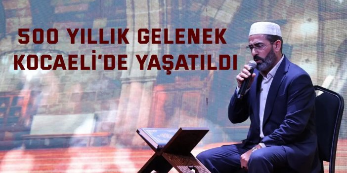 Büyükakın, 1001 Hatim’de Erzurumlularla buluştu