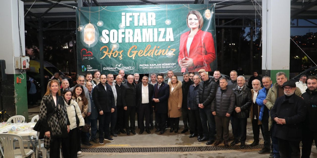 İzmit Belediyesi'nden iftar sofrası