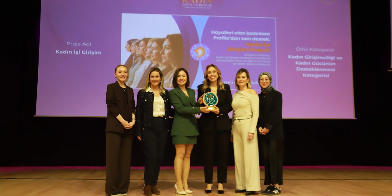 Kadın İşi Girişim projesine  ‘Kadın Girişimciliğine Destek’ Ödülü!