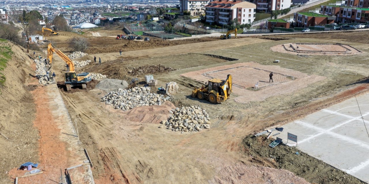 63 bin metrekarelik Yeşilyurt   Vadisi'nde çalışmalar sürüyor