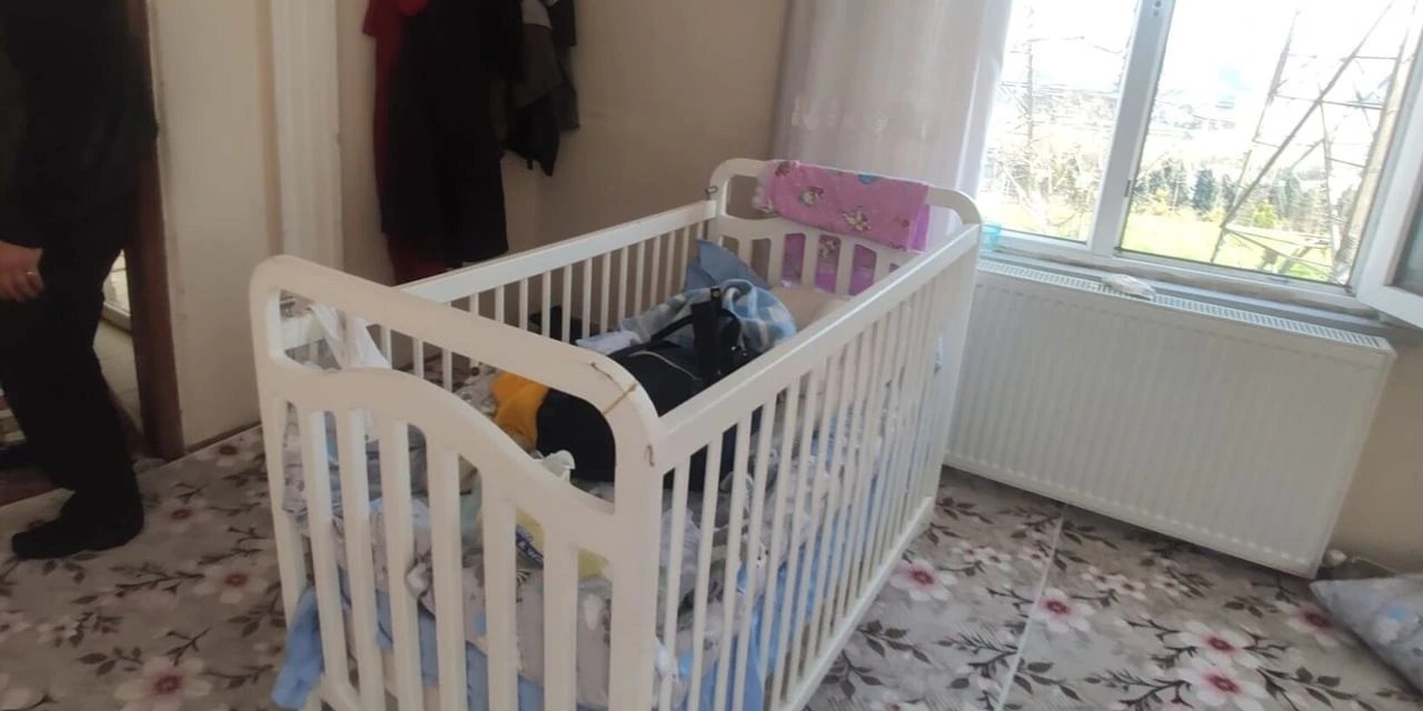 Gazdan etkilenen bebek hayatını kaybetti