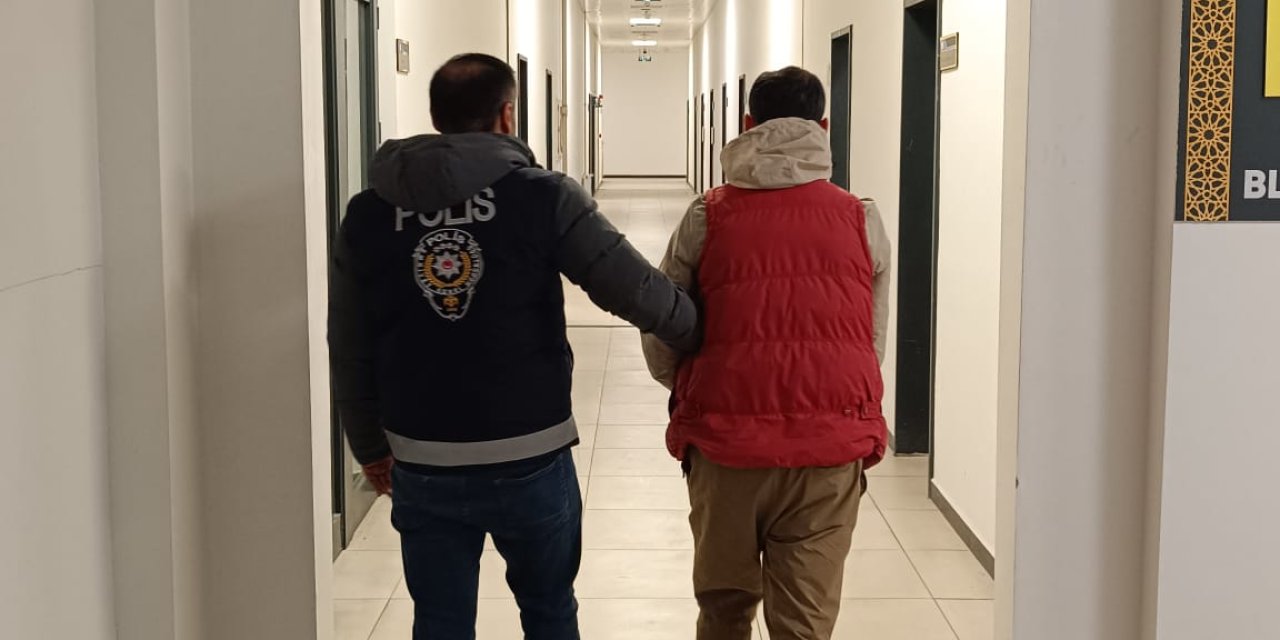 13 yıl  hapis cezasıyla aranan zehir taciri yakalandı
