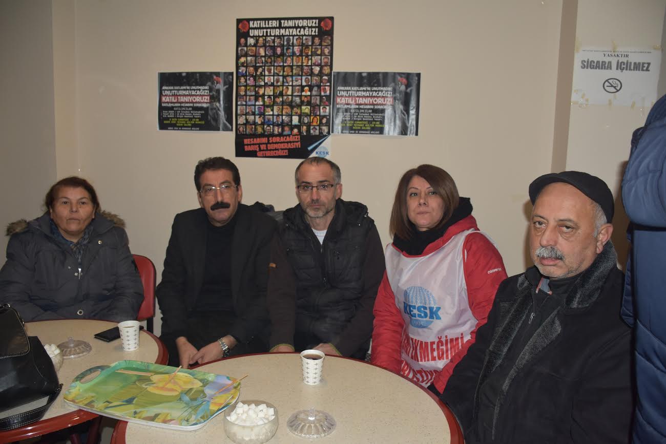 KESK ÜYELERİ GEBZE’DE