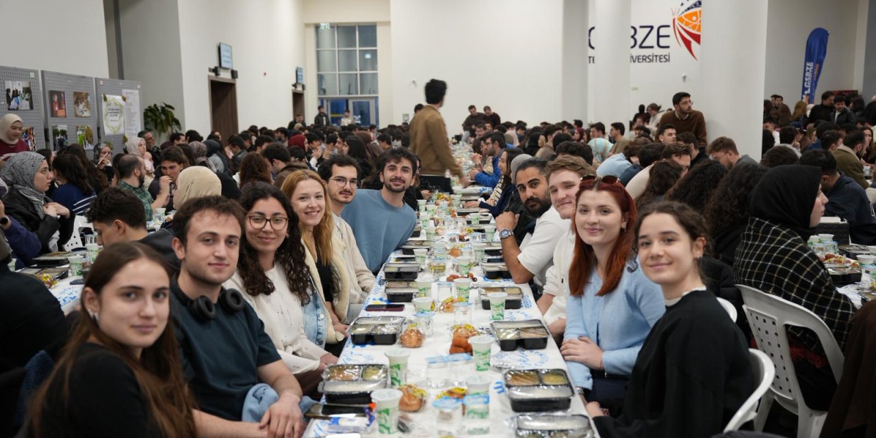 Gebze Belediyesi'nden   GTÜ'de İftar Programı