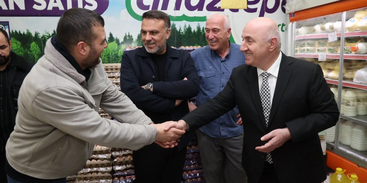 Başkan Bıyık’tan İstasyon  Caddesi’nde ‘Gönül’ Çıkarması