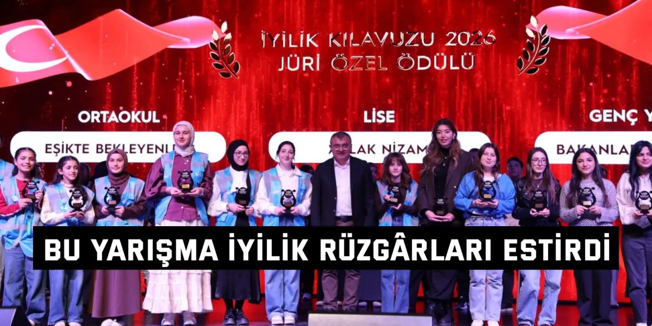 Bu gecede iyiliğe rehber edenler buluştu