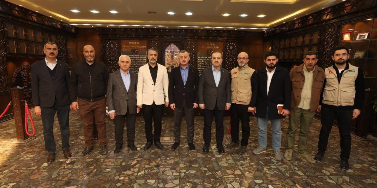 Büyükakın’dan, Halep’te yoğun ziyaret trafiği